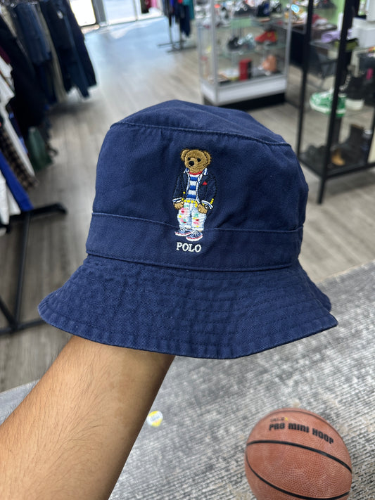 Polo Bear Bucket hat navy L/XL