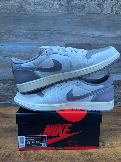 Jordan 1 Low Atmosphere Grey Size 13