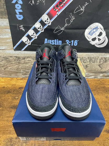 Jordan 3 Levi’s indigo Size 11.5 New