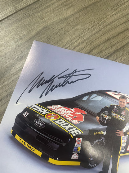 OS - Vintage Mark Martin NASCAR Poster
