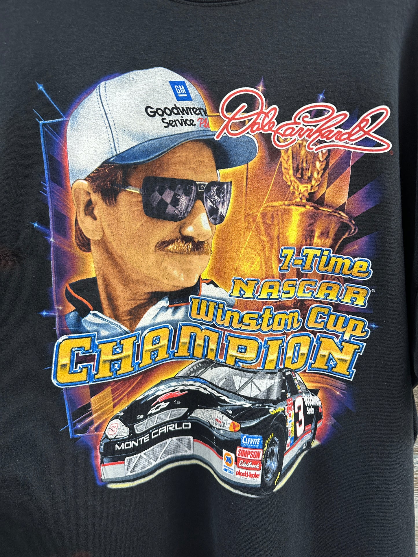 Vintage Dale Earnhardt Sr NASCAR Tee Size 2XL