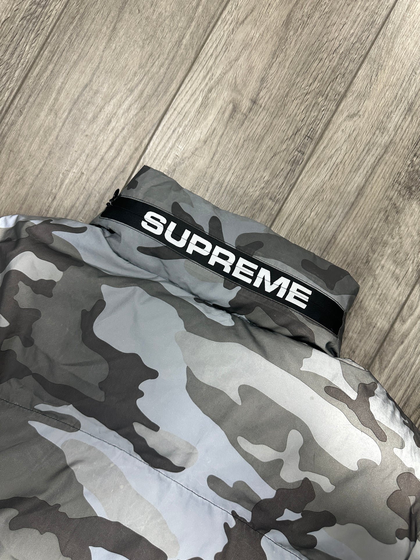 M - Supreme Reflective Camo Jacket FW18