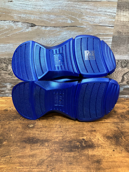 Balenciaga Blue Mold Slides Size 44 (US 11)