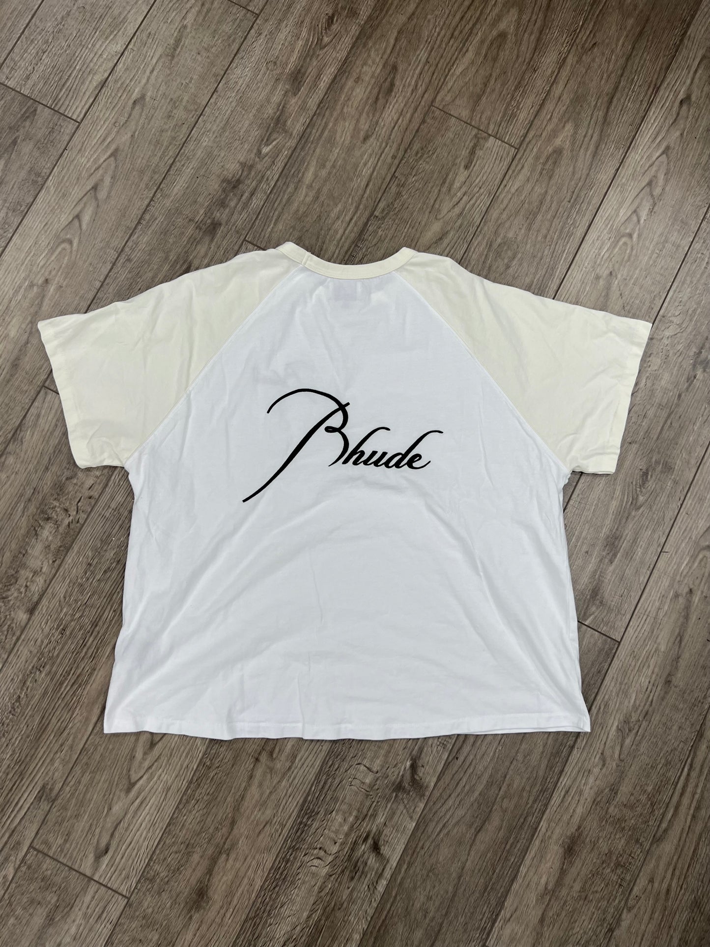L - Rhude Cream Tee