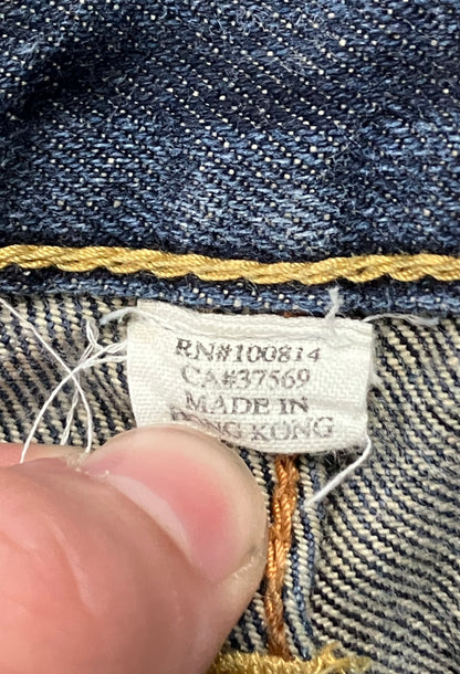 Evisu Carpenter Denim Shorts Size 42