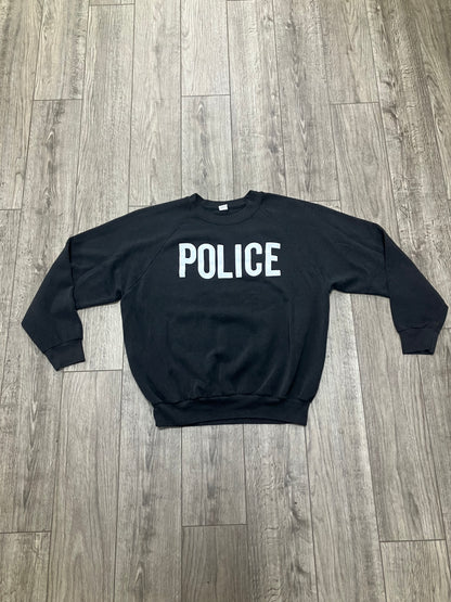 Vintage Police Crewneck XL