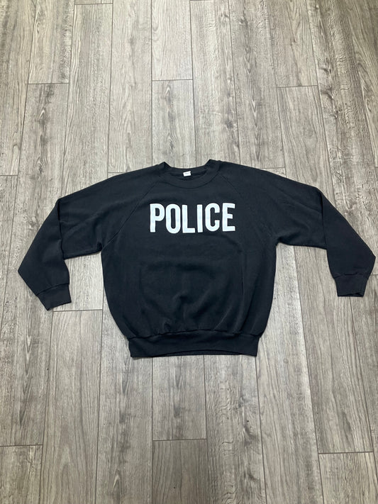 Vintage Police Crewneck XL