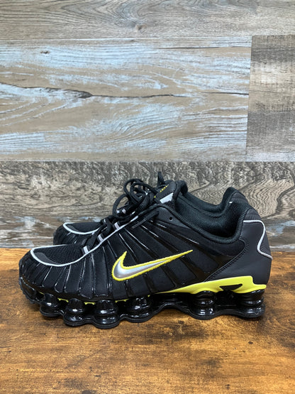 Nike Shox TL Black Dynamic Yellow 11.5