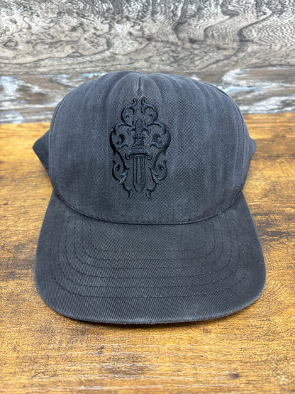 Chrome hearts vintage dagger snapback hat black
