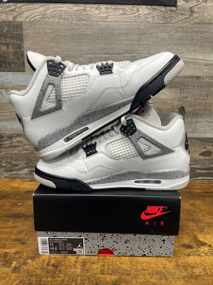 Jordan 4 White Cement Size 11