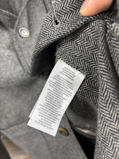 40L- Polo herringbone wool coat