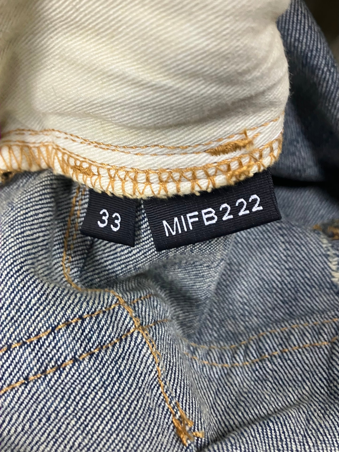 33- Purple Brand Dark Acid Wash Denim