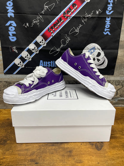 Maison Mihara Yasuhiro Hank OG Sole Canvas Low Purple 40/8