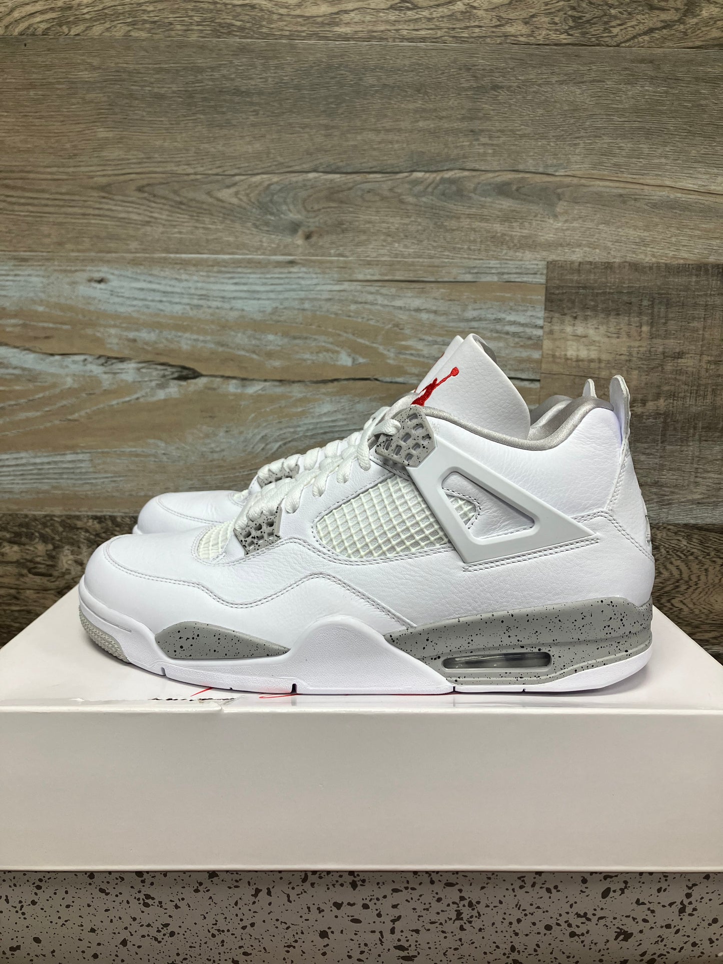 12-Air Jordan 4 Retro Mid White Oreo