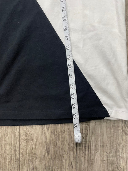 L - Polo RL Split Black White