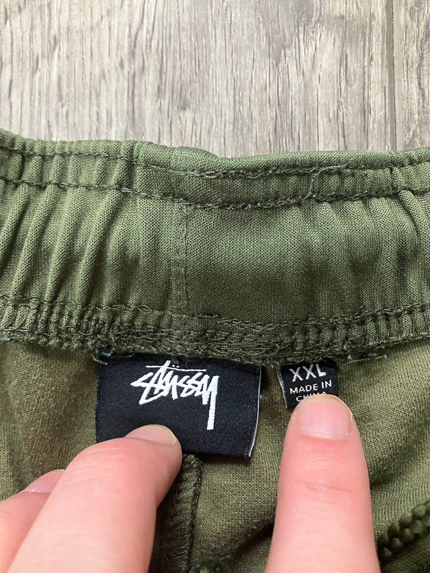 Stussy Sweats Olive Size 2XL