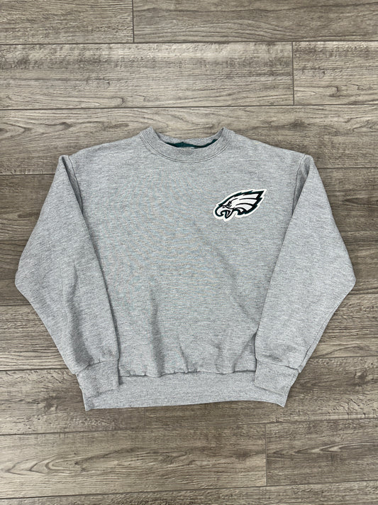 Philadelphia Eagles Majestic Crewneck Size L