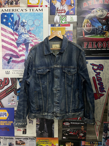 XL - Denim & Supply Ralph Lauren Skull Trucker Jacket