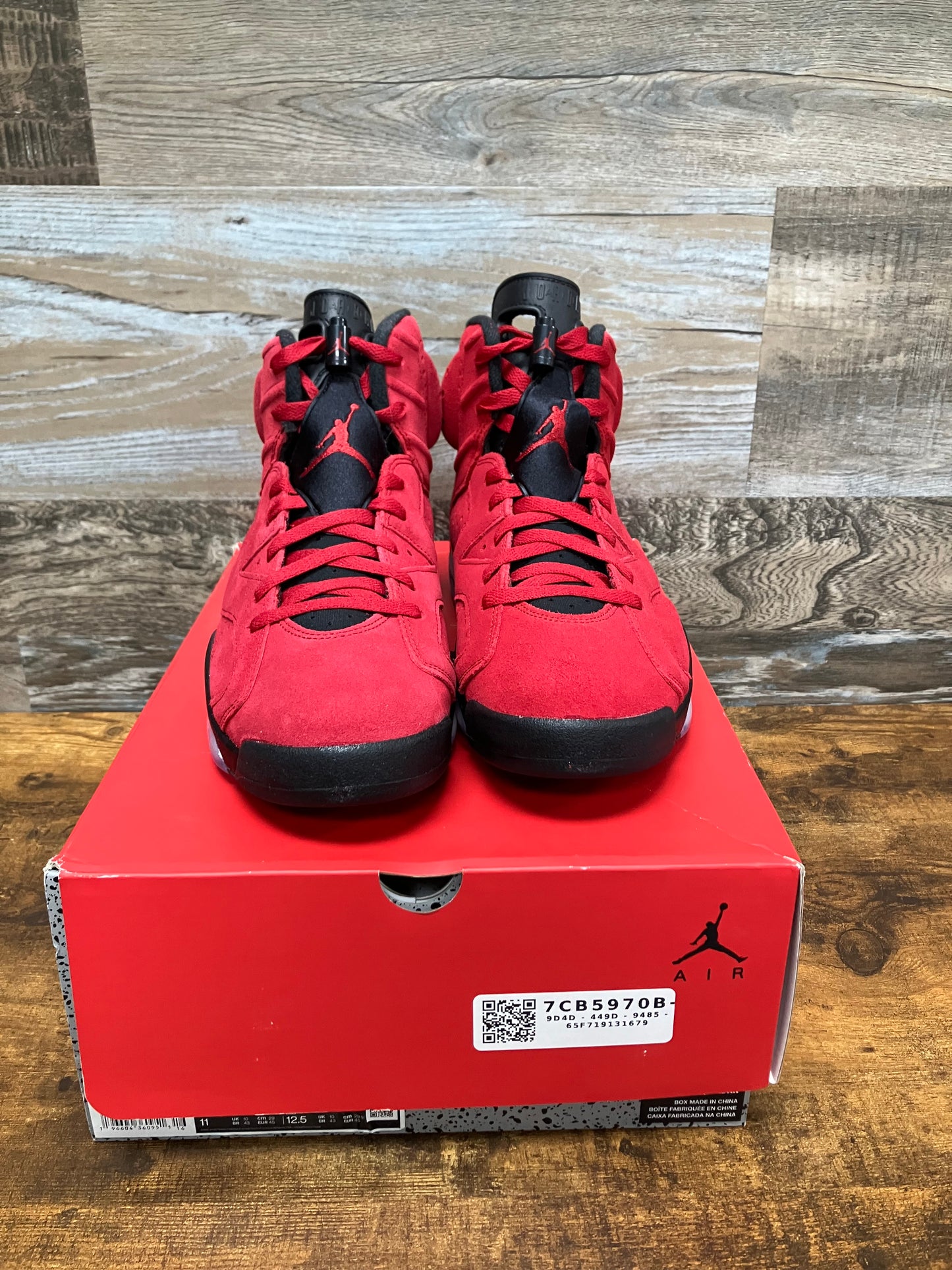 Jordan 6 Toro Bravo Size 11
