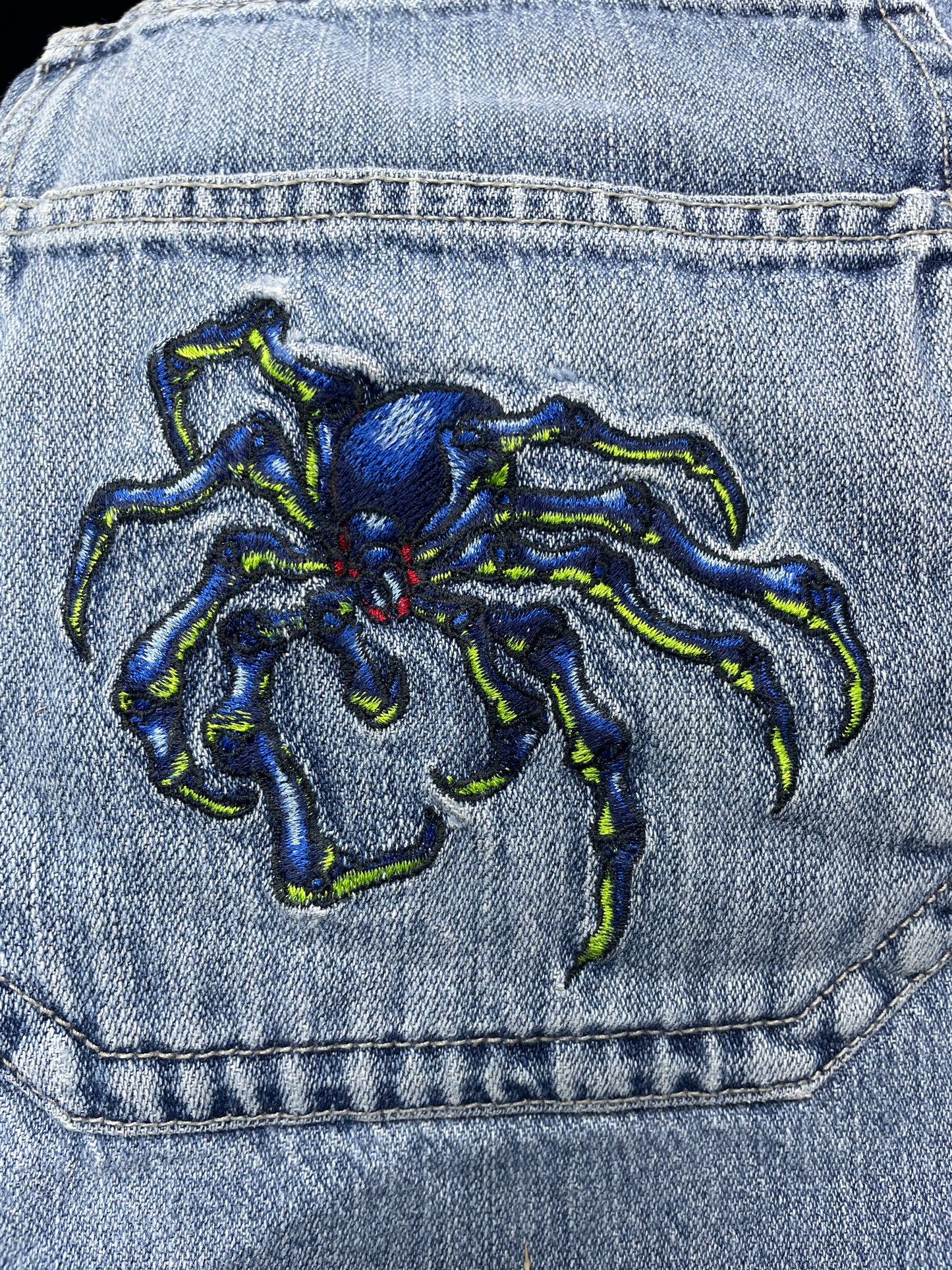 30 - Jinco Jeans Y2K Denim Spider