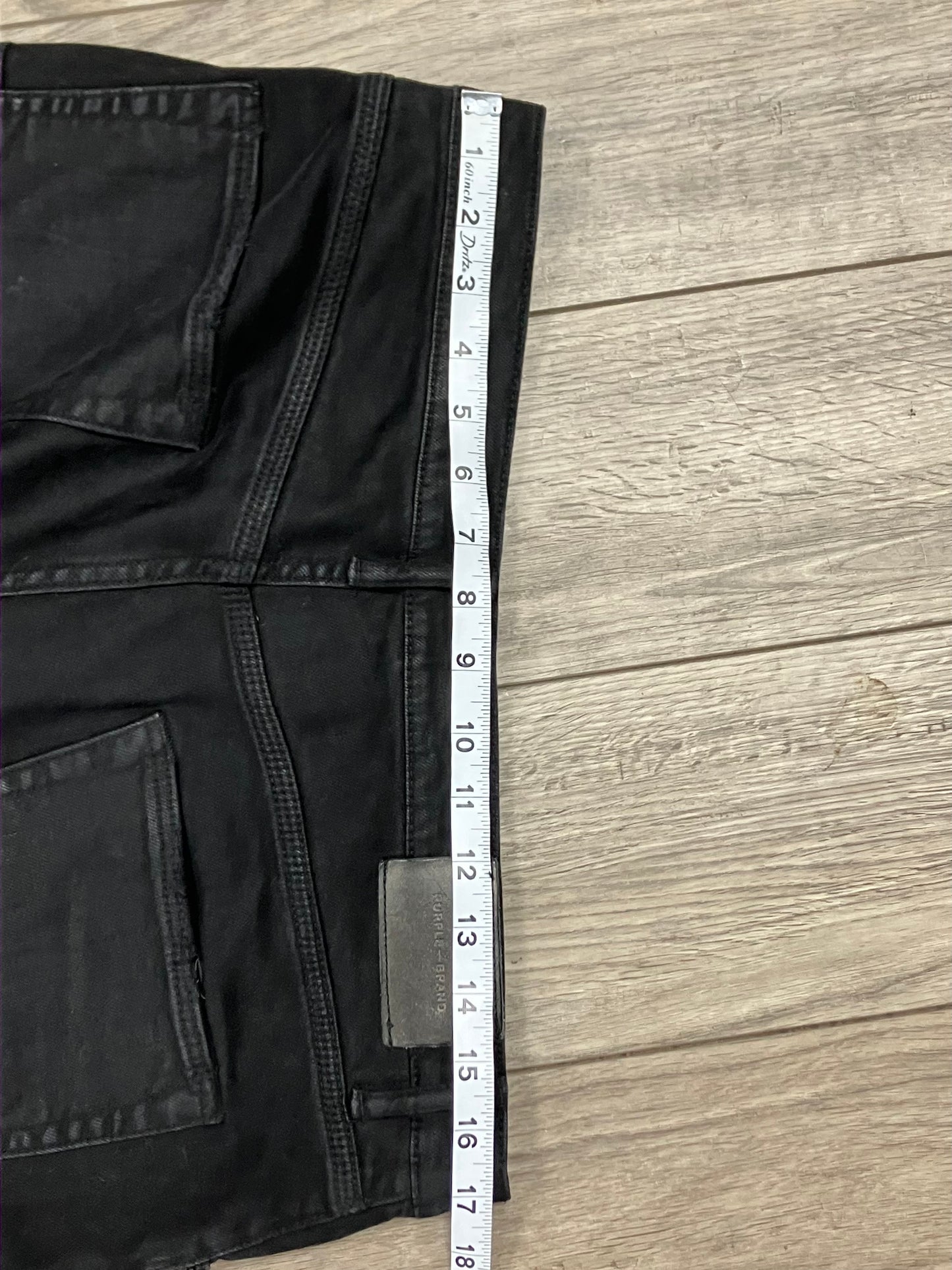 34 - Purple Brand Black Skinny Jeans