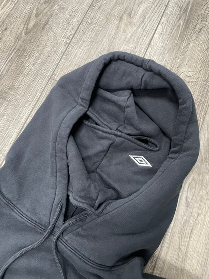 Umbro x Slamjam Logo Mask Hoodie Black XL