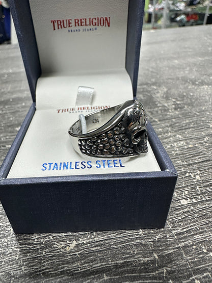 True religion Skull Ring Size 9
