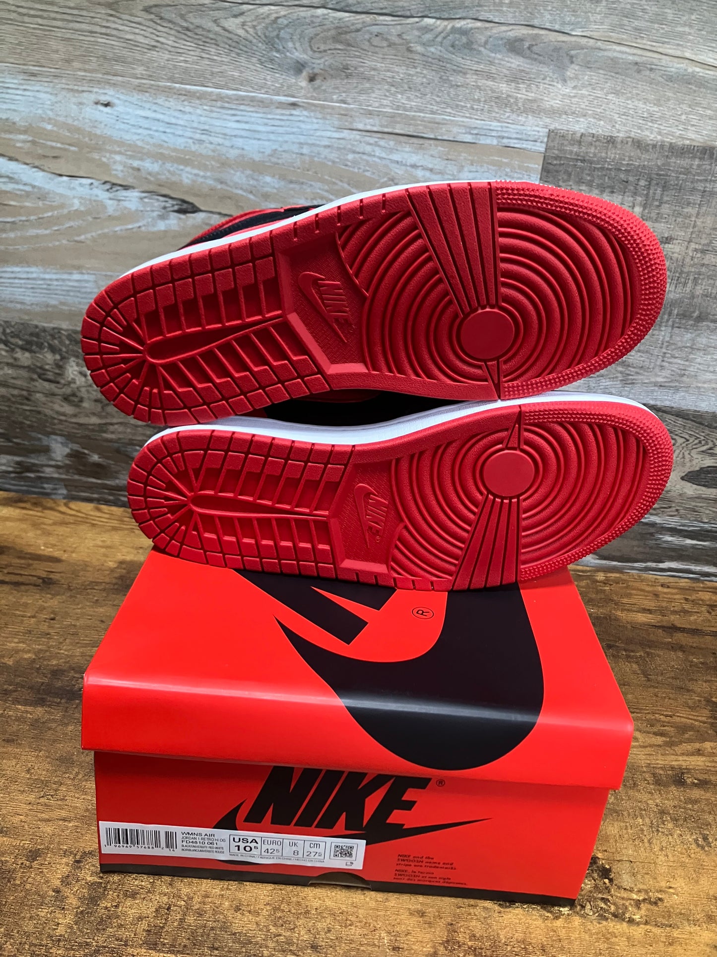Jordan Satin Bred Size 10.5w (9M)