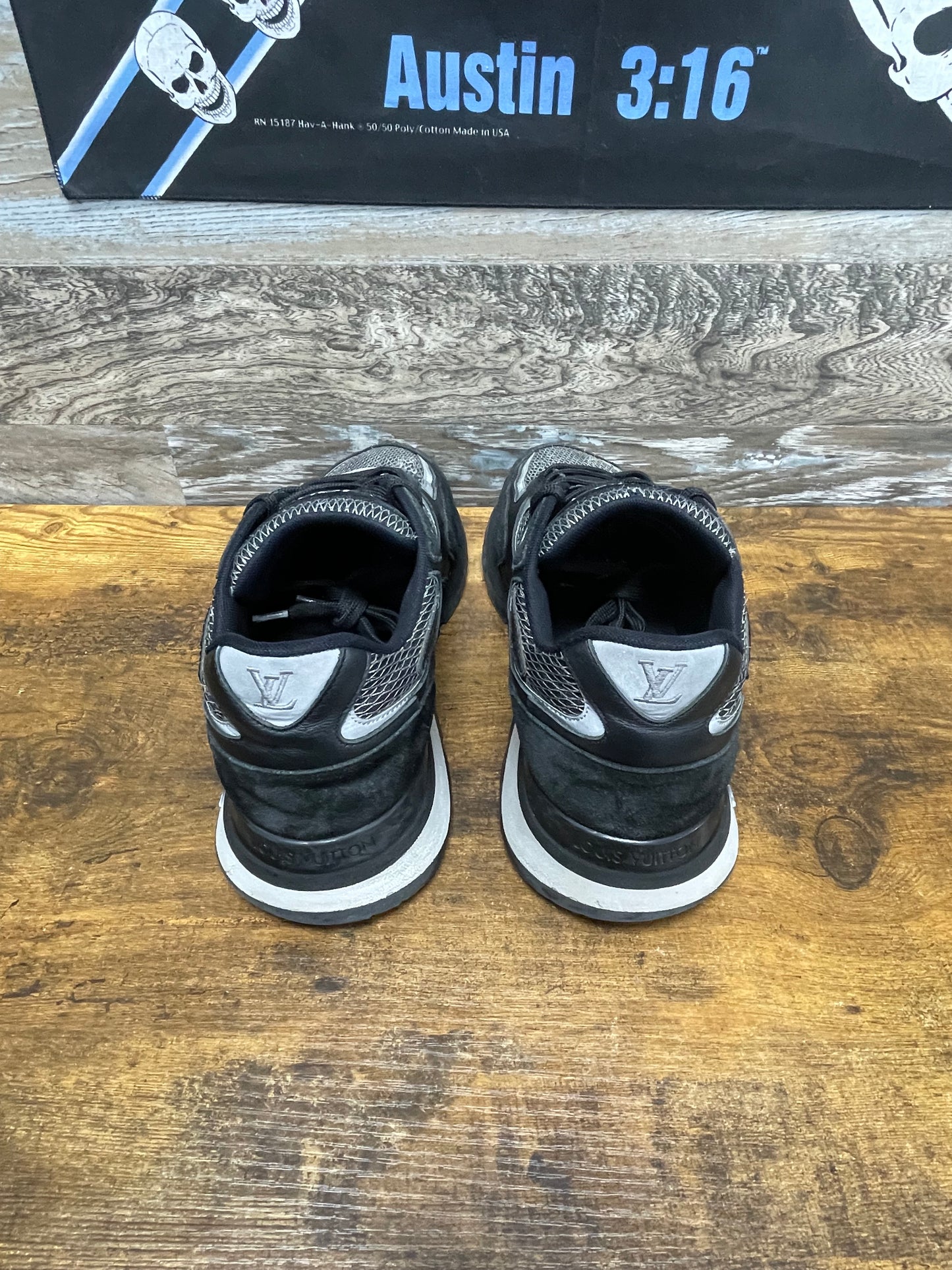 8 - Louis Vuitton Run Away Black and Grey