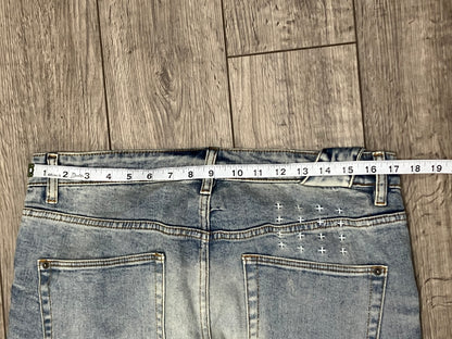 34-KSUBI Washed Light Blue Denim