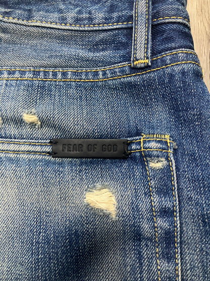 31 - Fear Of God Seventh Collection Dark Washed Jeans