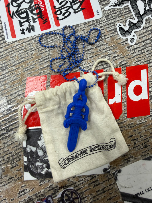Chrome Hearts Blue Silicone Dagger
