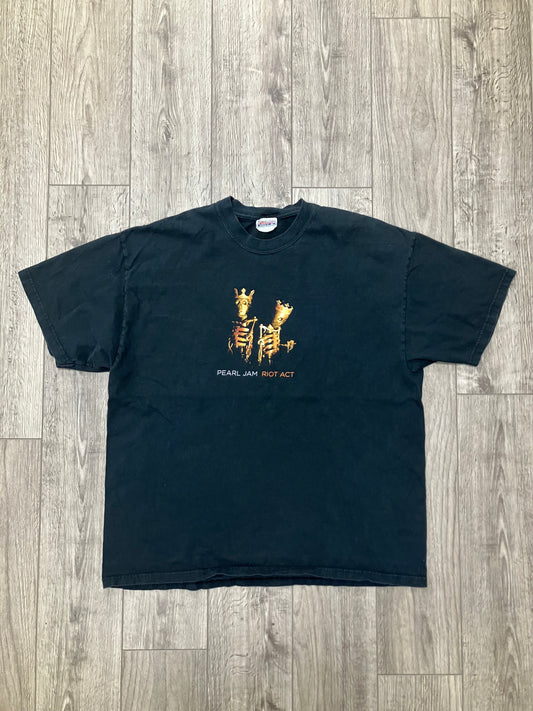 Pearl Jam Riot Tee Size XL