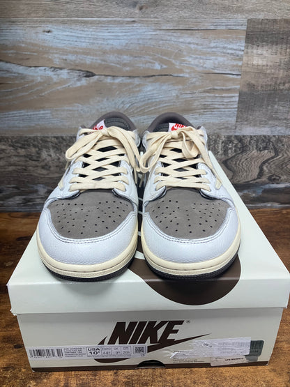 Jordan 1 Low Travis Scott Reverse Mocha Size 10.5