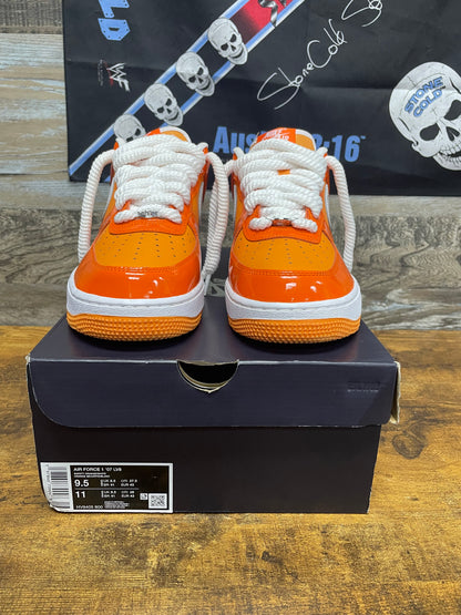 9.5 - Nike Air Force 1 ‘07 Orange’