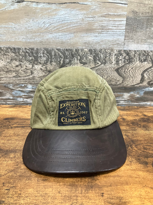 Polo Ralph Lauren “Climbing Expedition” Leather Brim Hat