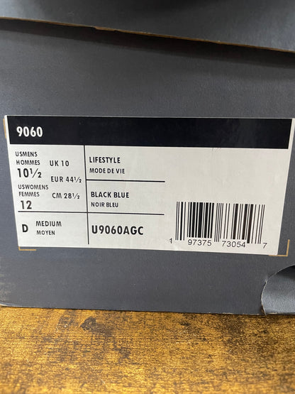 10.5 - New Balance 9060 'Black Blue Agate'