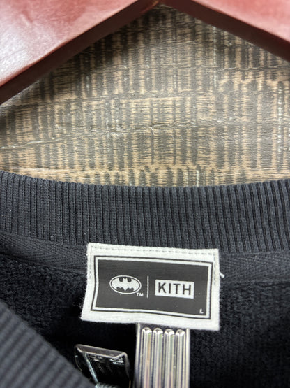L - kith Batman box logo crewneck