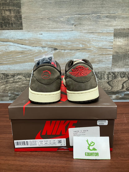 Jordan 1 Low Travis Scott Mocha Size 11