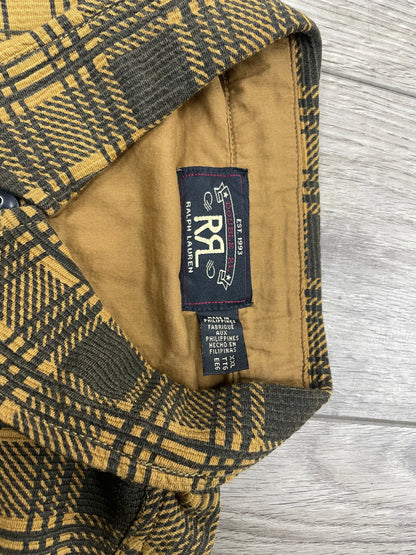 XXL-RRL Houston Workshirt Black/Gold