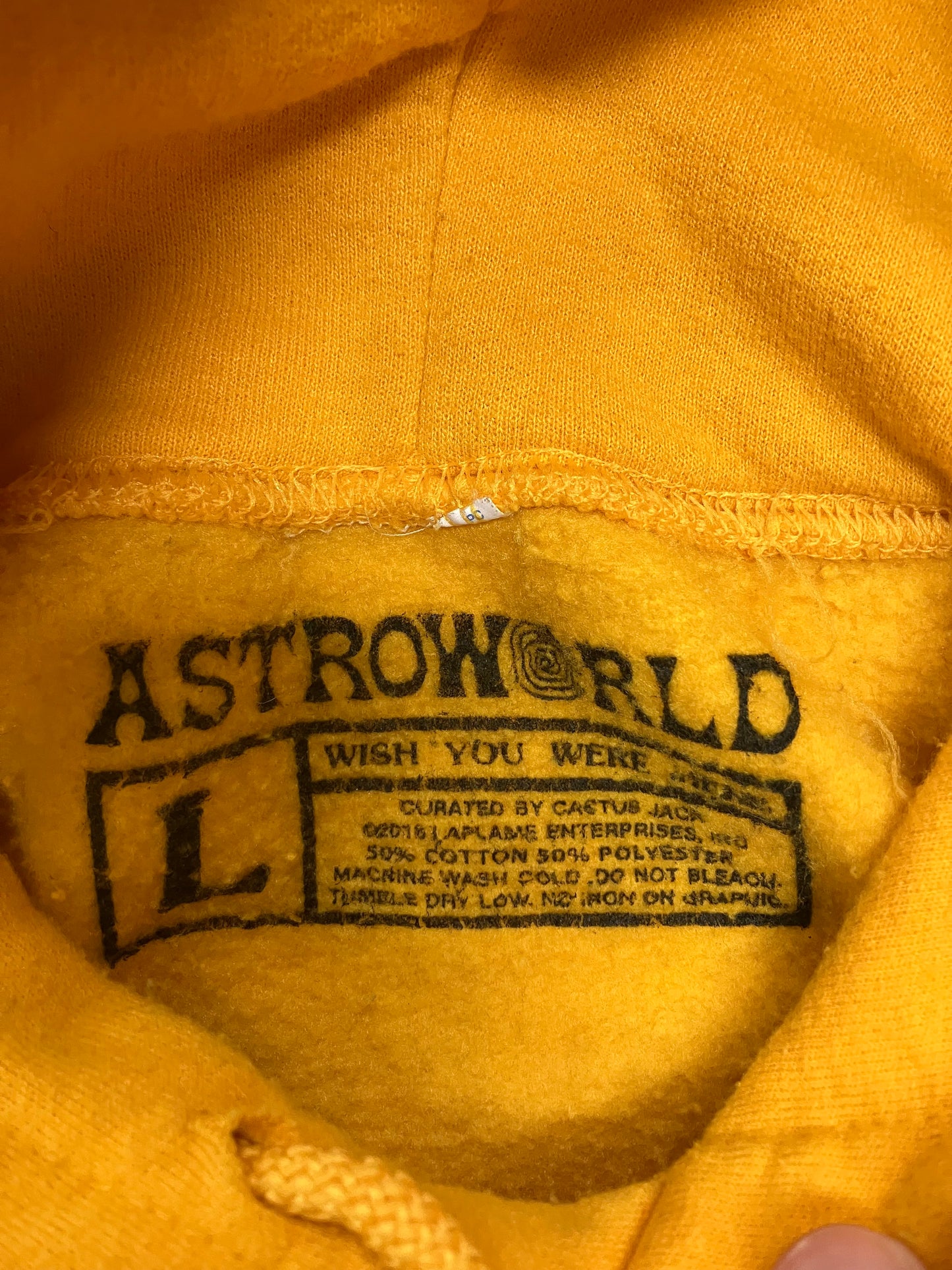 Astroworld Lakers Hoodie Size L