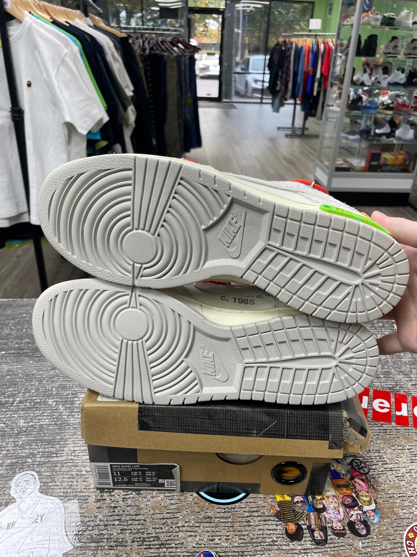 Nike Off White Dunk Lot 13 Size 11