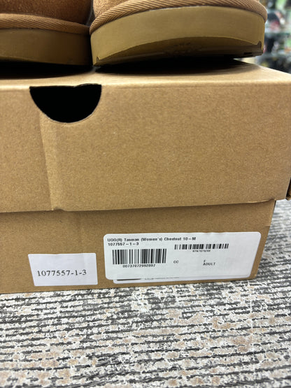 Ugg Tasman chestnut size 10w/8.5m new