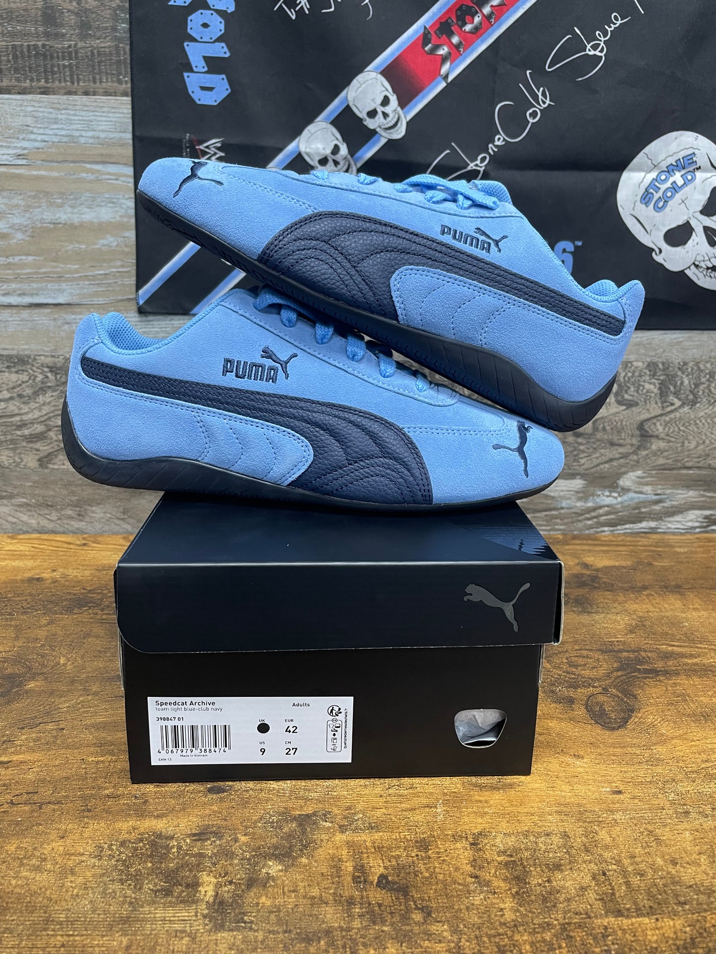 9 - Puma Speedcat Archive Team Light Blue