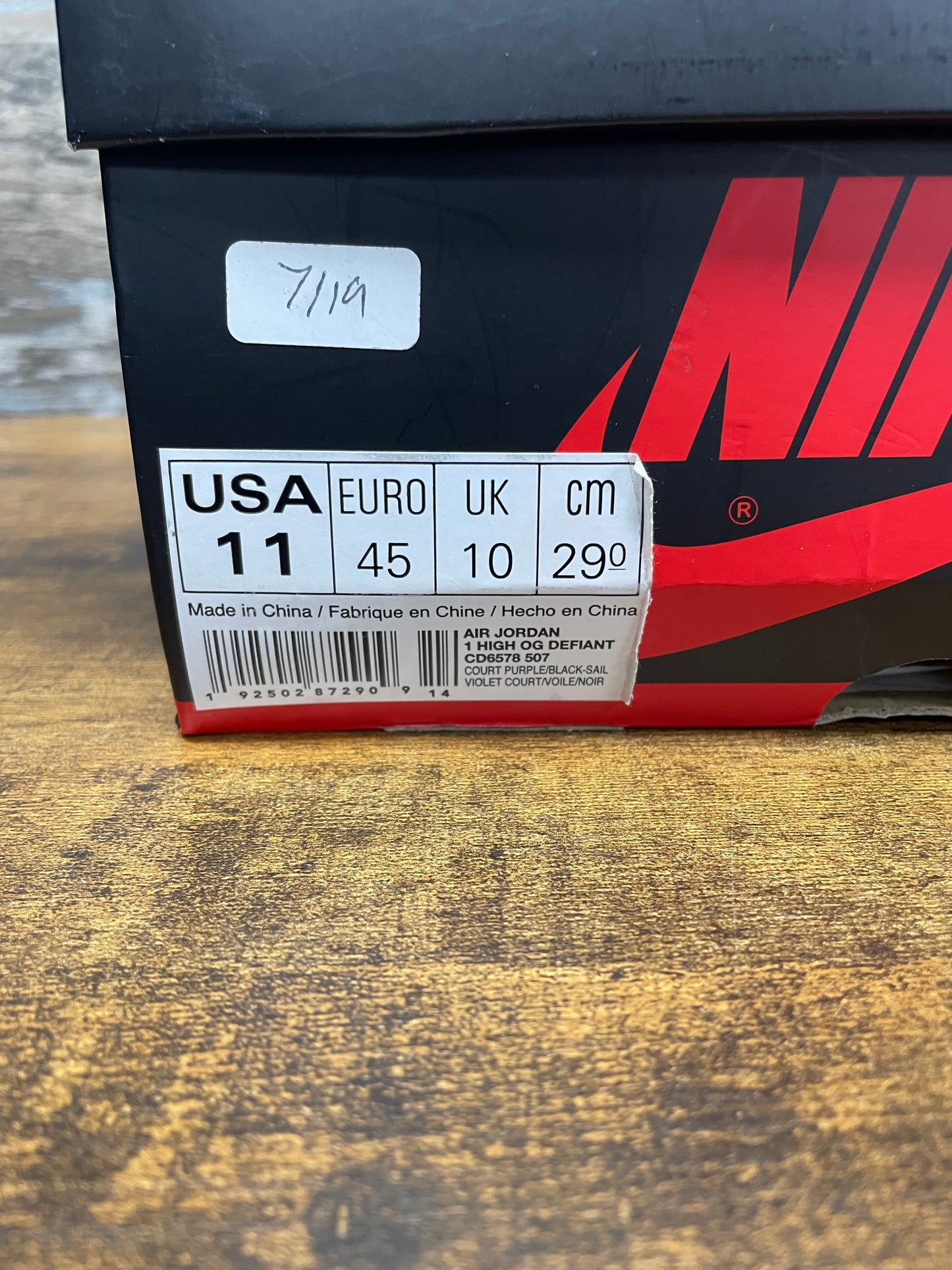 11 - Jordan 1 high SB LA to Chicago