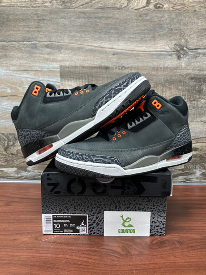 Jordan 3 Retro Fear Pack Size 10