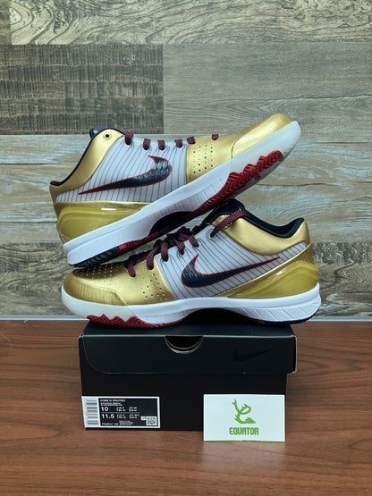 Kobe 4 Gold Medal Size 10