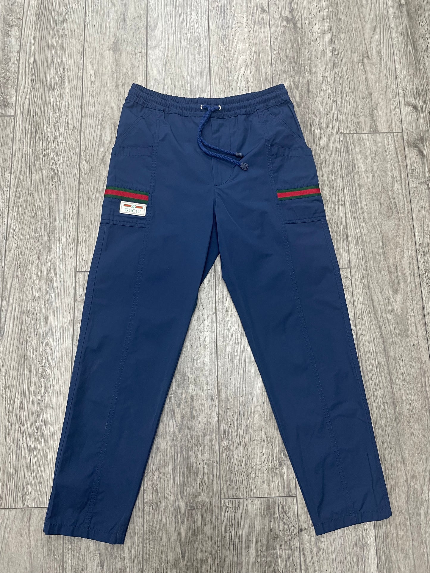 Gucci Web Striped Trim Patch Waist 28in