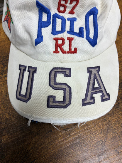 OS - Vintage Polo by Ralph Lauren “ 67 “ USA Fitted Cap