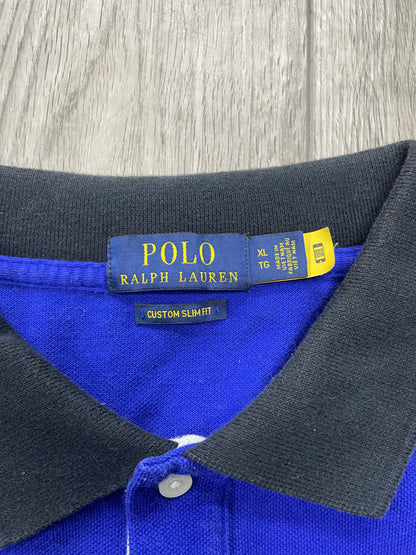 XL - Blue Polo RL Black Strip